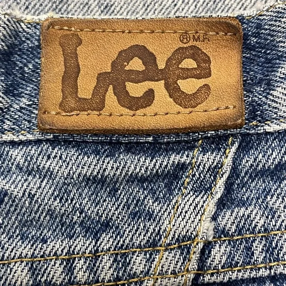 VINTAGE Lee Riders Stone Wash High Waisted Mom Jeans - Made in USA - Picture 8 of 10